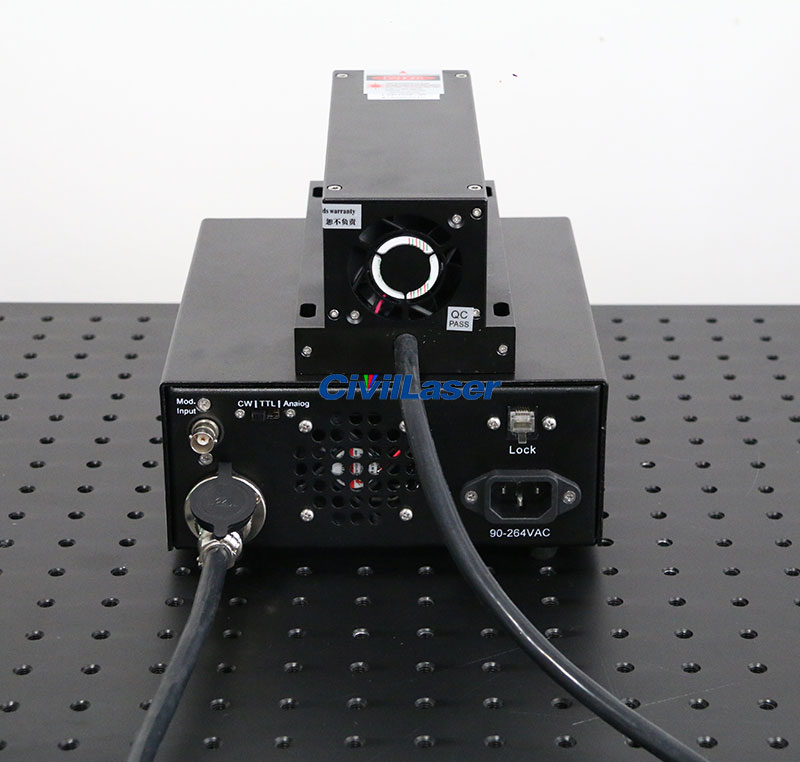 320nm UV DPSSレーザー